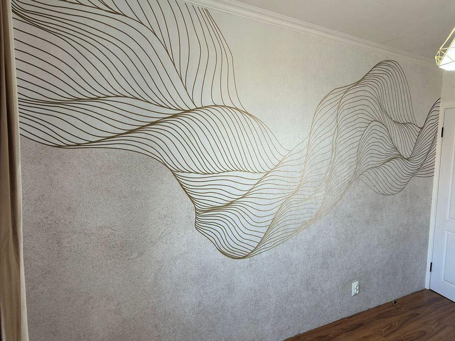 Поклейка обоев   от 700за кв/м