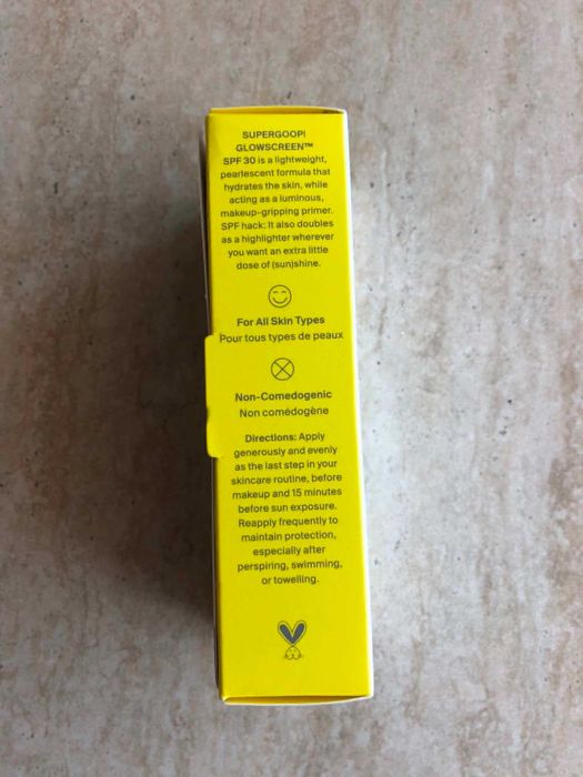 Нов Supergoop! Glowscreen SPF30