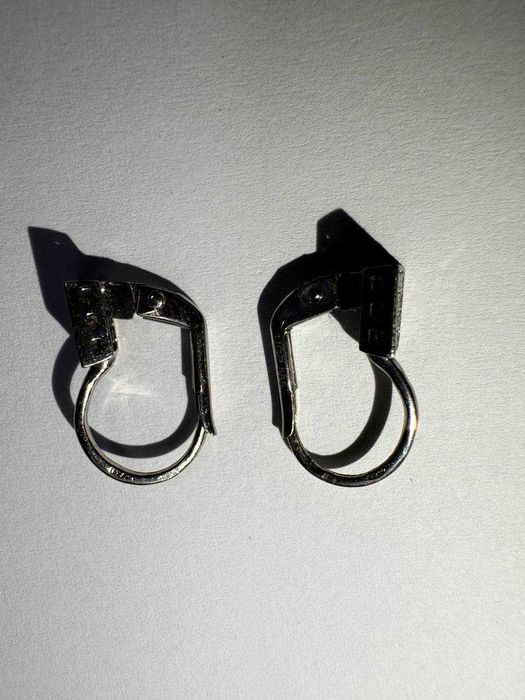 Cercei aur alb (efn) StarAmanet