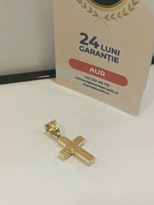 (AG41) Pandativ aur, 14K b6178.3 Garantie 2 ani