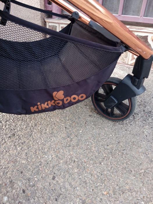 Carucior 3 in 1, Kikka Boo, Negru