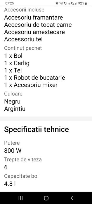 Cuptor pizza Ariete+Robot de bucătărie Tefal Bake Essential
