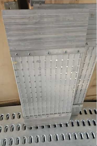 Rampe din aluminiu 1.3 M x 35 cm x 4 cm