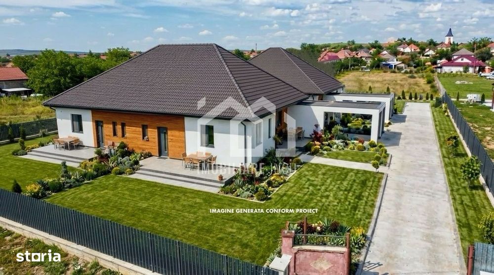 Teren cu autorizație pentru 2 case – 1.753 mp | Jucu de Sus