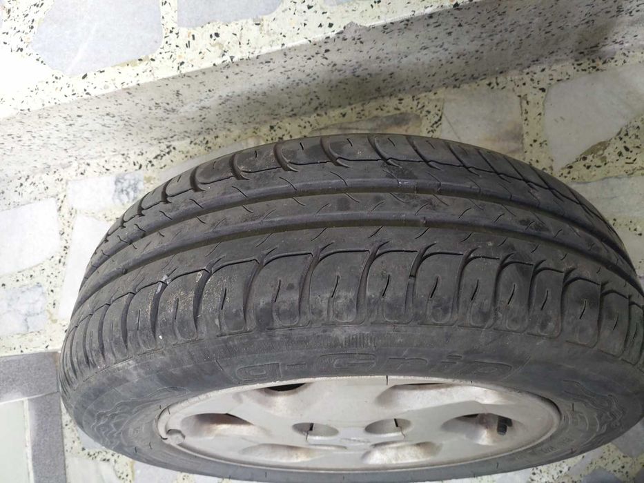 4 лети джанти за Nissan Almera+бонус 4 летни гуми BFGoodrich 175/65R14
