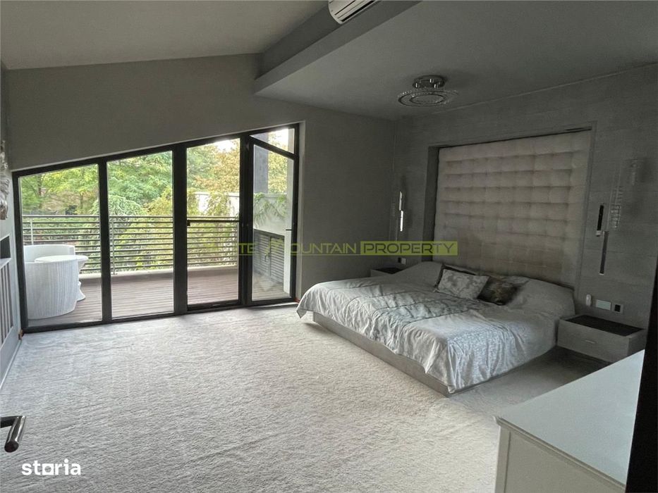 Corbeanca, vila pe colt, 9 camere, sauna