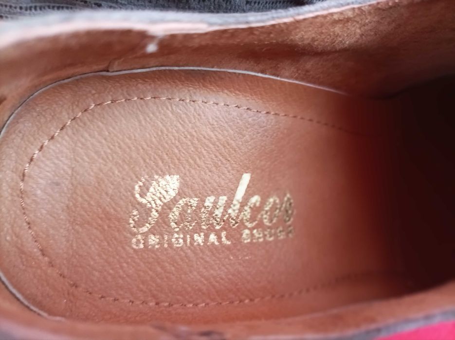 Pantofi piele gri bărbați