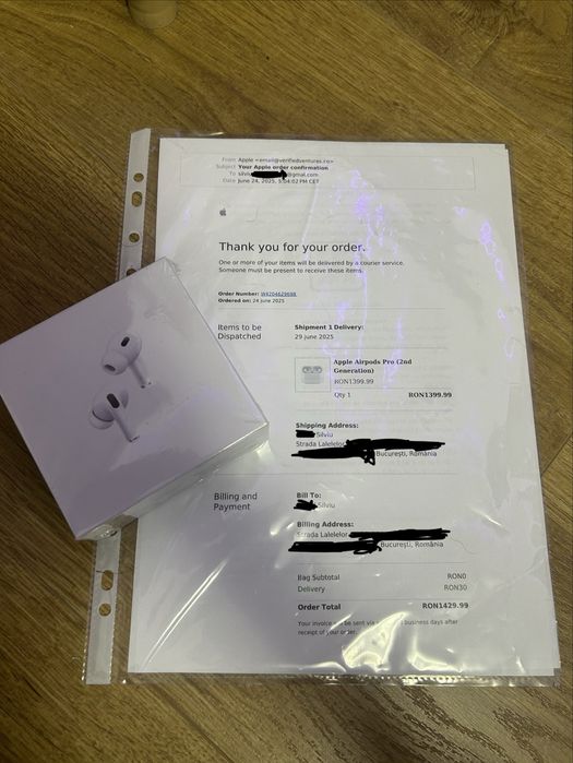 Airpods 2 pro Originale desigilate doar pentru poze