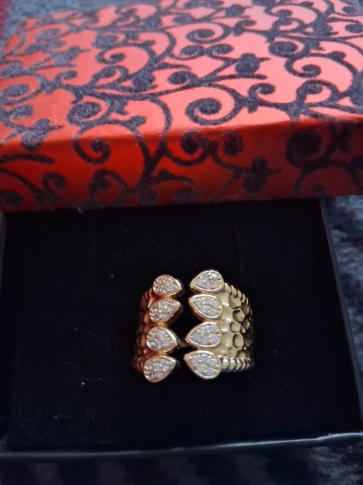 Позлатено  пръстенче