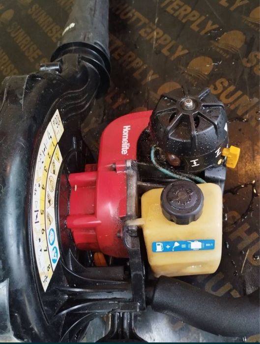 Бензинова духалка щатска мн лека перфектно състояние супер компресия