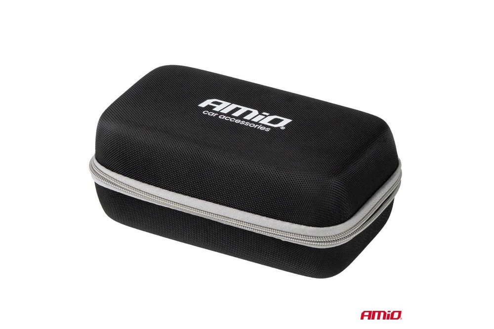 Преносимо стартово устройство AMiO 1600A 3в1 - Jump Starter, LED, външна батерия, капацитет 12Ah, 12V