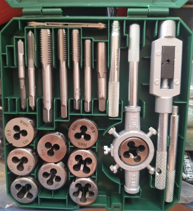 Парксайд  220V шлифоващи дискове 125мм мултиметър метчици и др.