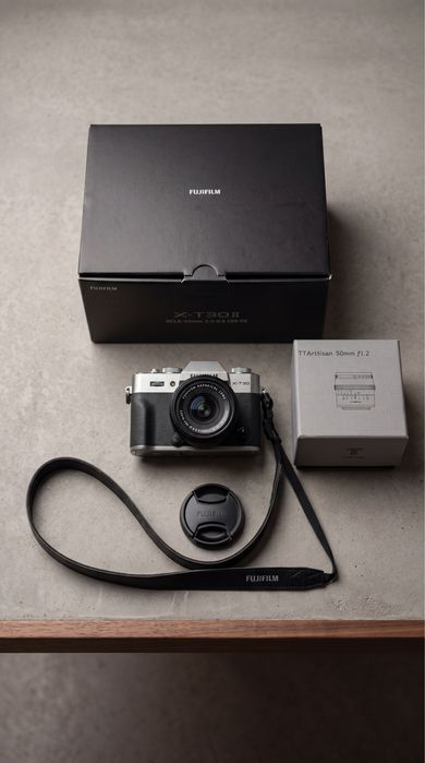 Fujifilm xt30ii.  В подарок два объектива.