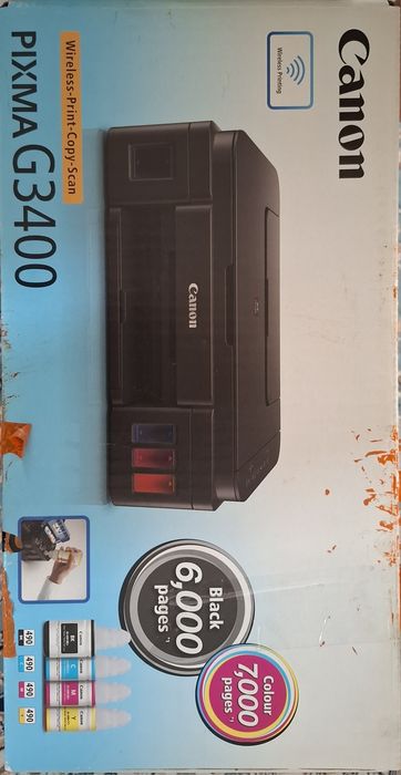 Принтер Canon PIXMA G3400 — почти новый