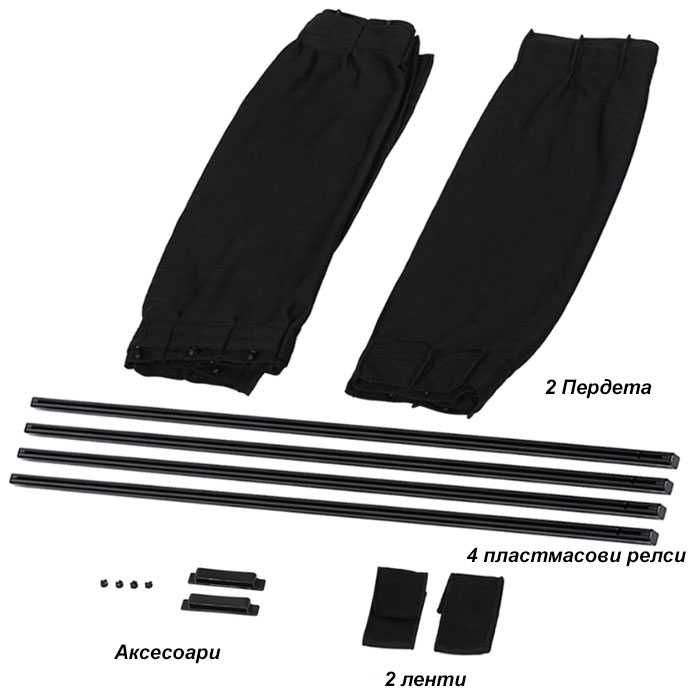 Перде странично 01 - 2бр к-т