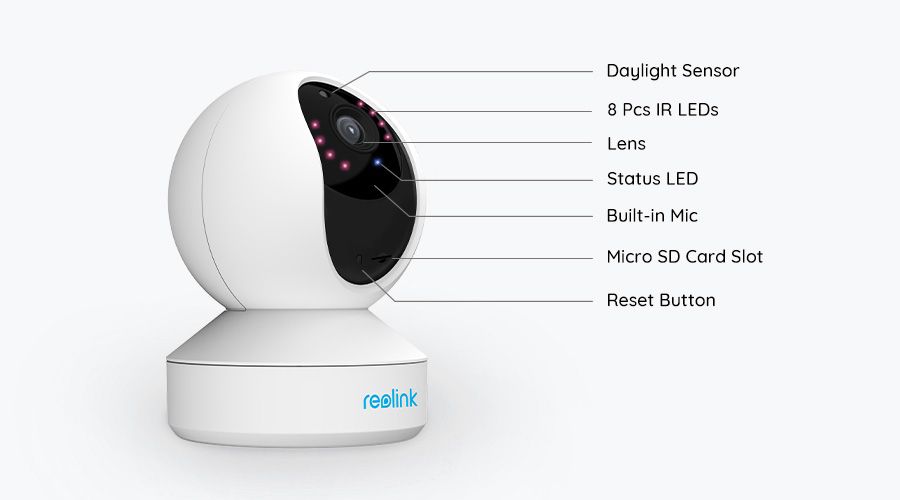 Camera de supraveghere Reolink E330, inteligenta artificiala, WIFI
