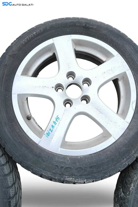 Set 4 Jante Roti Aliaj 185 60 R15 ET38 5x100 Volkswagen Polo 6R 2009 - 2014 [MX0365]