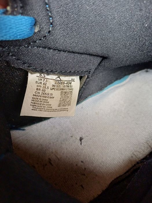 Маратонки Nike Air Jordan 1 Retro High OG Dark Marina Blue