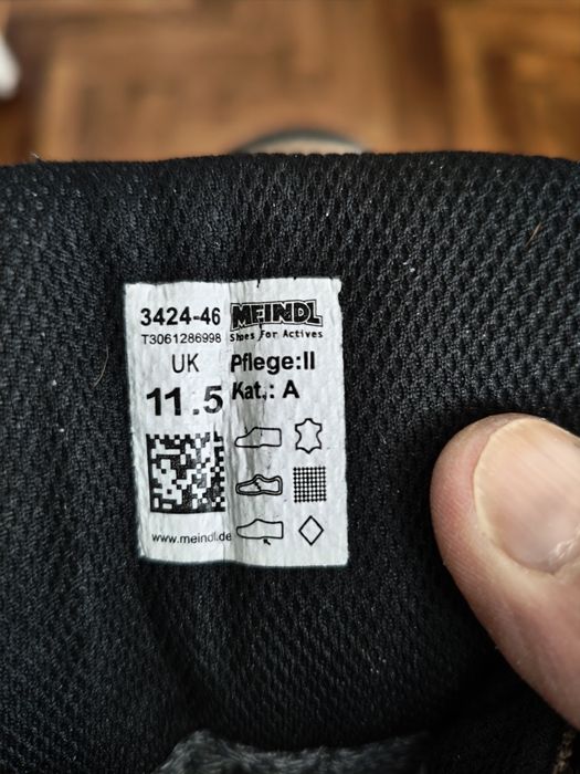 Ghete meindl piele goretex 46
