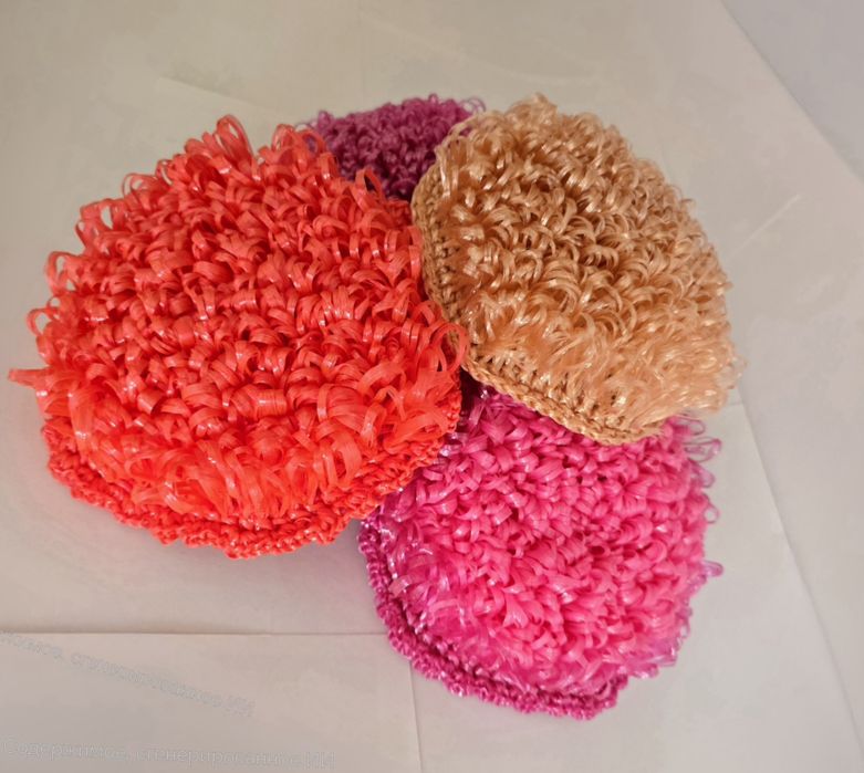 мочалки, ручная работа