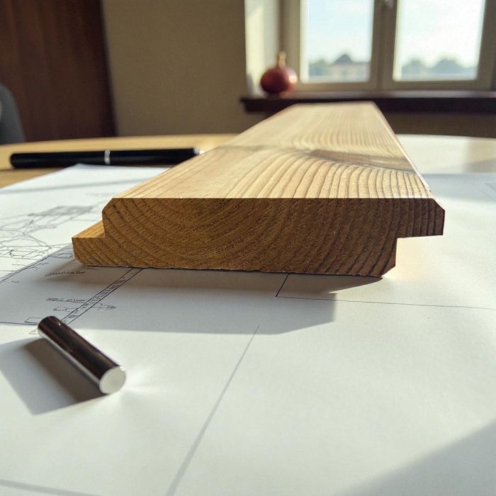 profil Z lemn pin. nordic (12% umiditate)