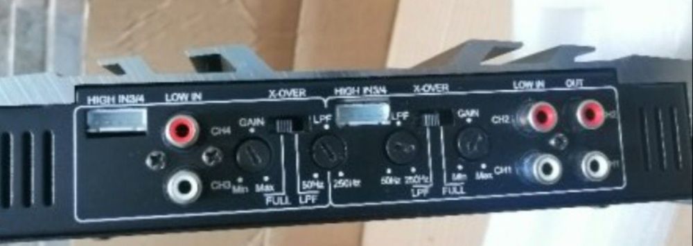 Високоговорители Auna 800W , усилвател стъпало Auna 2400W