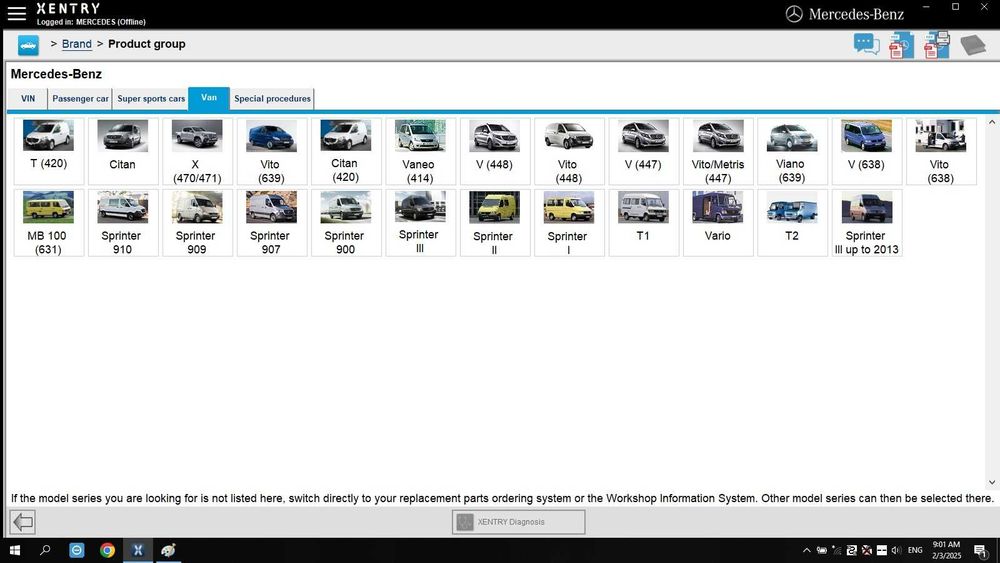 Interfata diagnoza codari Mercedes si SSD 256 Xentry DTS Vediamo WIS