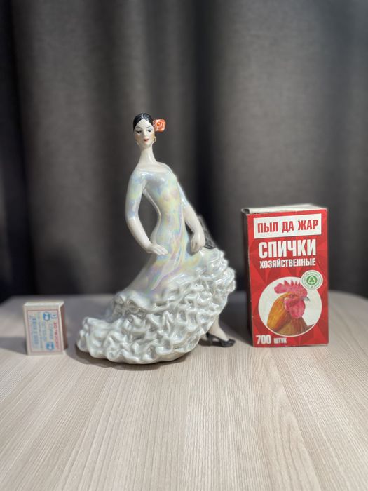 Красивые форфоровые статуэтки СССР