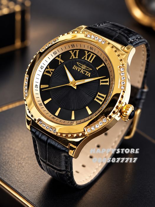 INVICTA Elegance women gold 38 mm, Инвикта нов дамски часовник