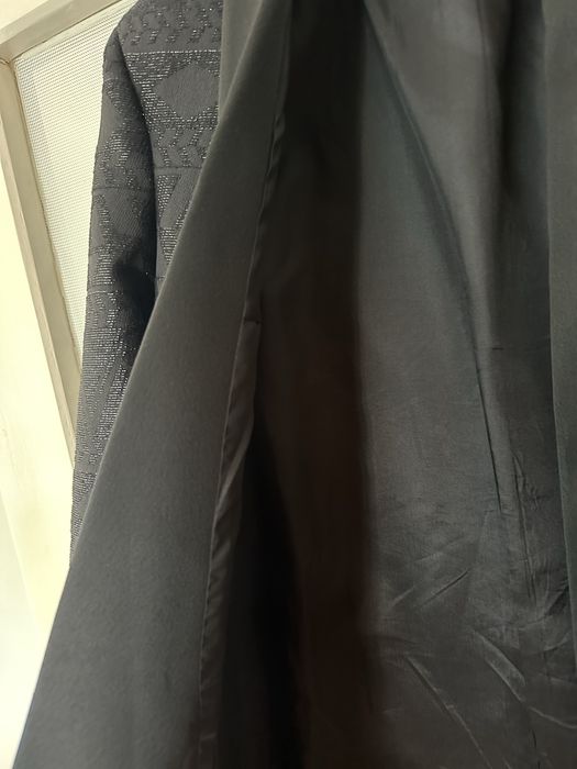 Sacou tuxedo negru pnk casual marimea 34/ S ( potrivit 36-38)