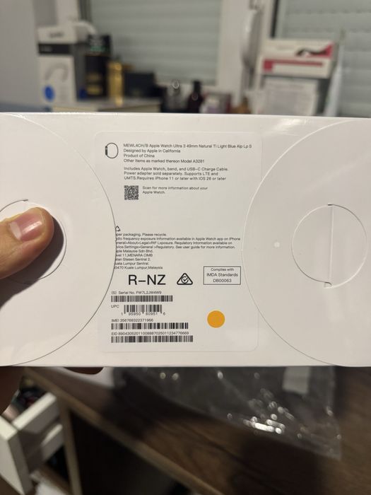 Apple watch ultra 3 чисто нов не отварян