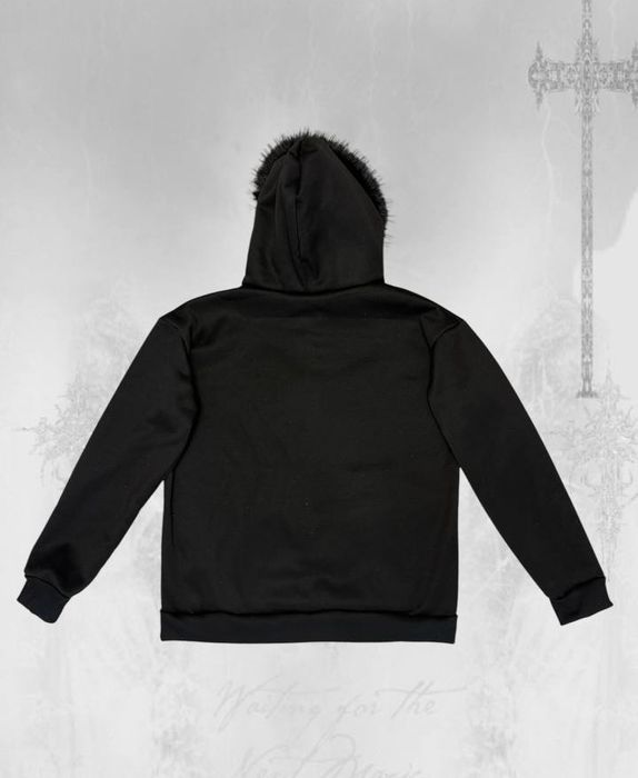 Зип худи с мехом