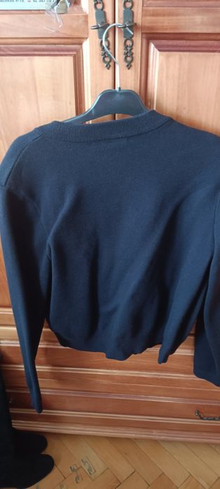 Плетено яке бомбър Зара