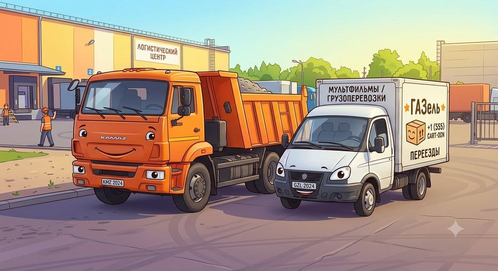 Грузоперевозки а/ м Камаз с прицепами . Газель