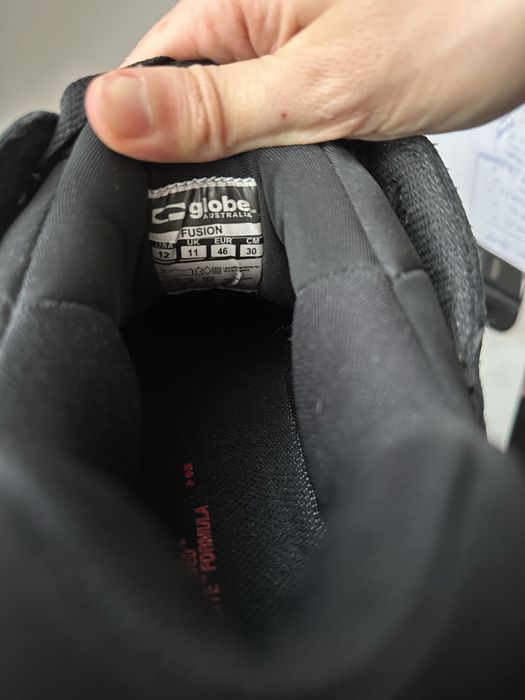 Adidasi skate - black/red - barbati, masura 46