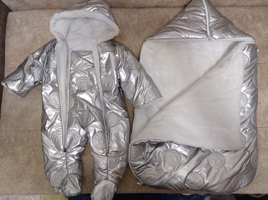 Продам зимний конверт на выписку