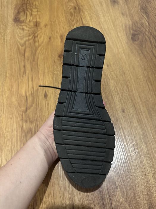 Pantofi din piele lac Anna Cori