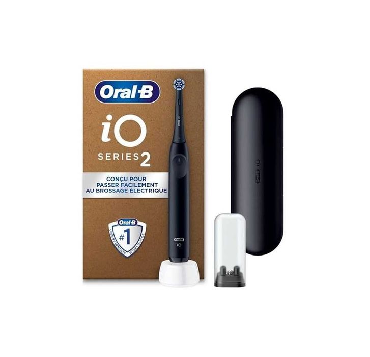Електрическа четка за зъби ORAL-B IO 2 с Travel Case Midnight Черна