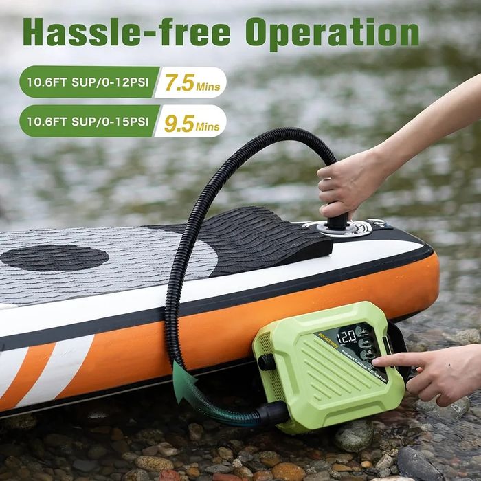 Преносима SUP въздушна помпа, Аnoutway 20PSI