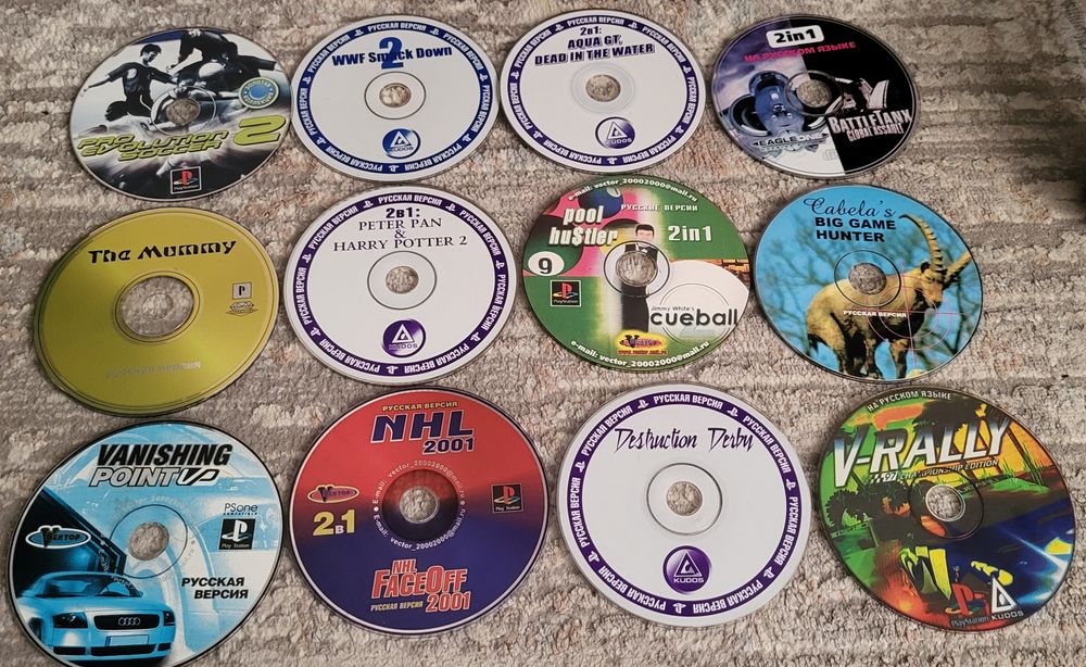 Игры для ps1,2,3,4.