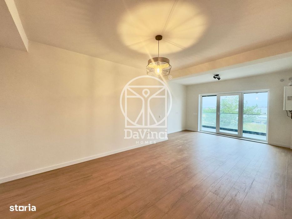 Apartament 2 camere, intabulat, la cheie, etaj 1 - 52 mp, terasa 10.41