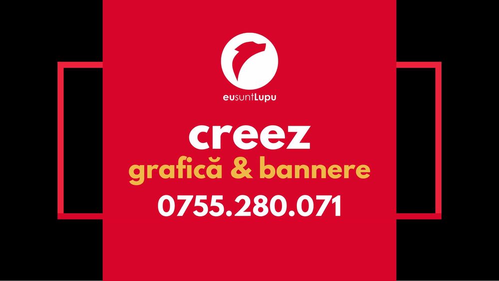 +Creare Grafică digitală - Bannere - Meniuri - Prezentări Business