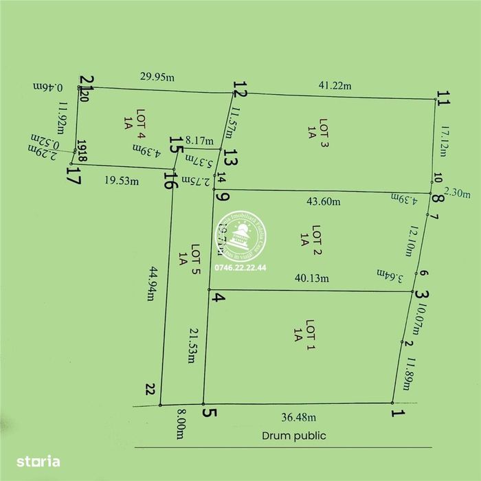 Teren intravilan 820mp, cu toate utilitatile, de vanzare in Miroslava