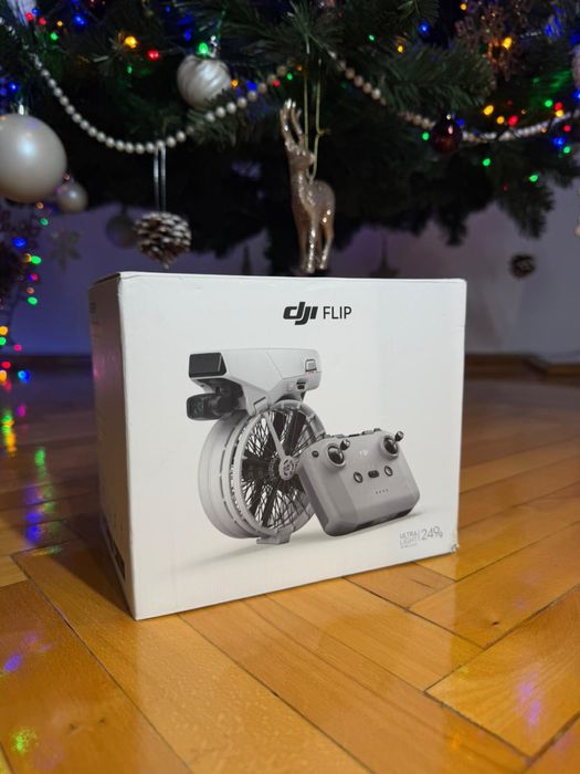 Drona DJI Flip (DJI RC-N3) 4K, 48MP, alb - Noua