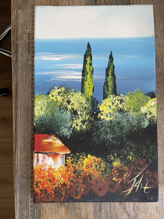 Tablou pictat manual