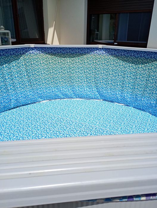 Piscina structura metal
