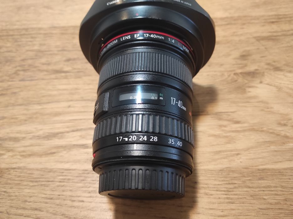 Obiectiv Canon EF 17-40 mm f4 L USM