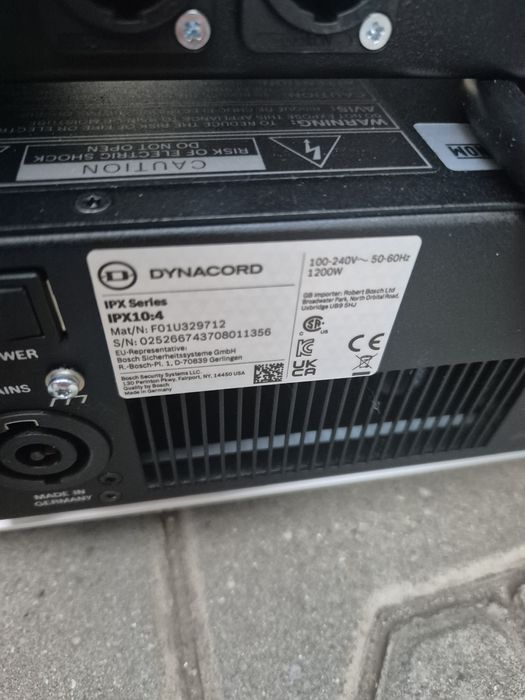 Amplificator Dynacord IPX 10:4