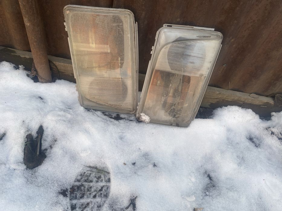 На мерс 124 стекла  фары