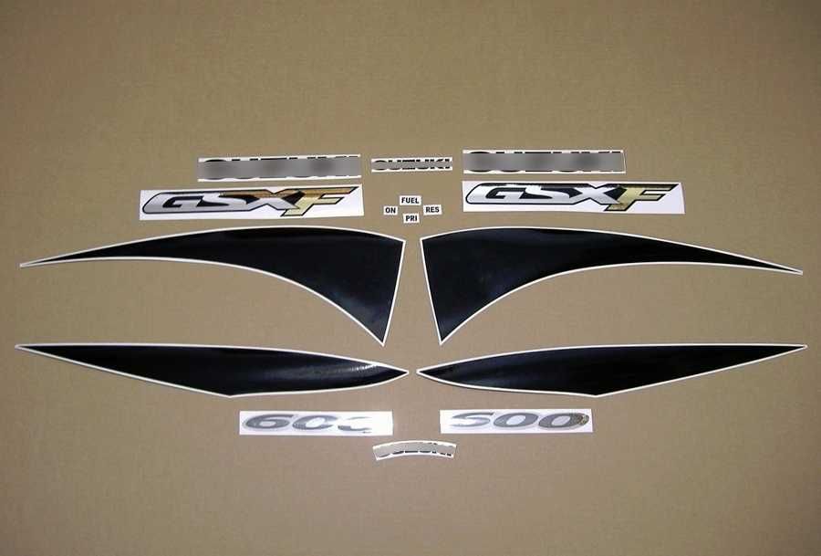Стикери Сузуки 600 Катана 2000г.-2003г. лепенки Suzuki Katana gsxf